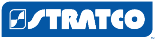 Stratco Logo white logo
